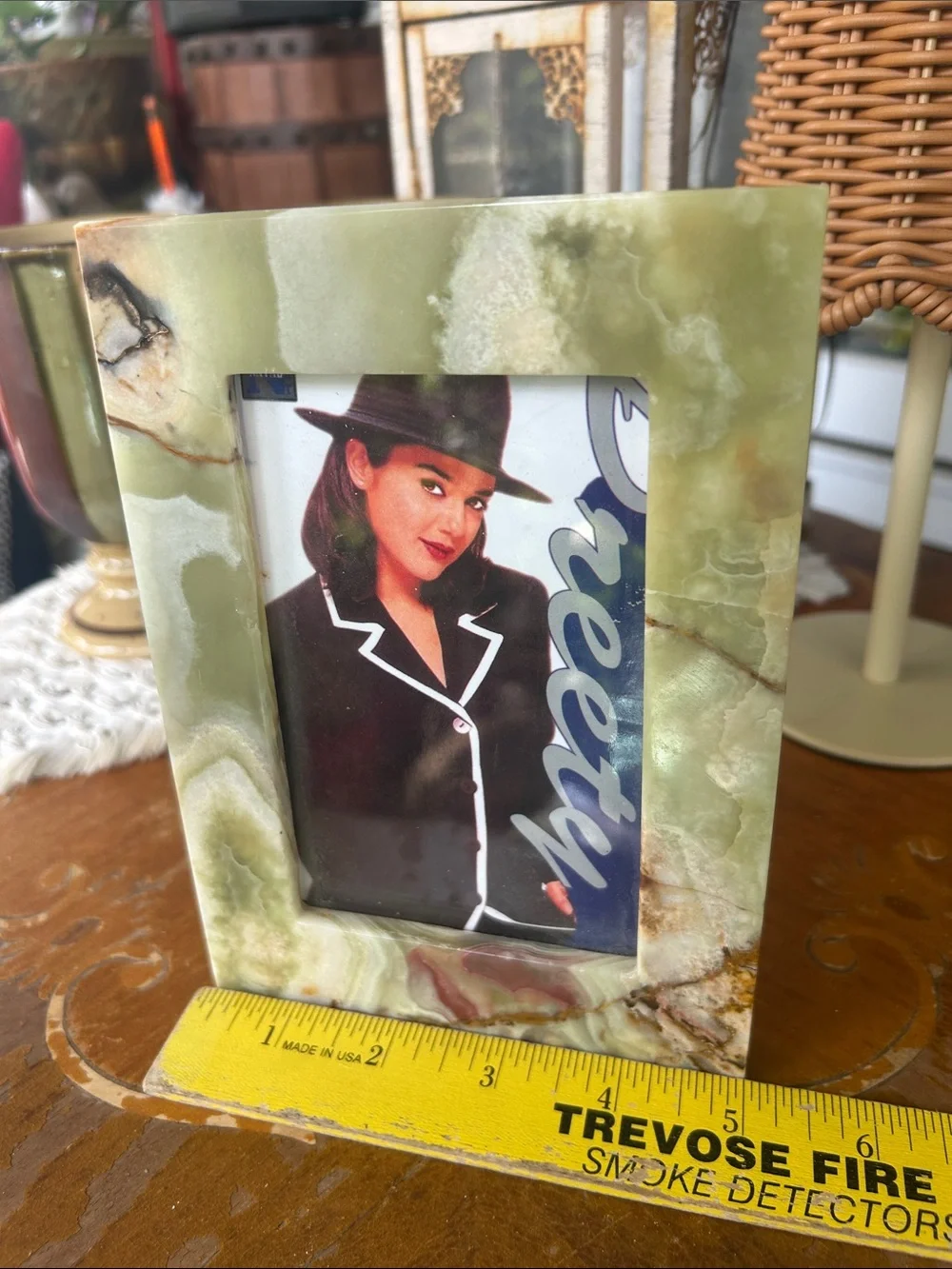Vinegar Green Onyx Photo Frame